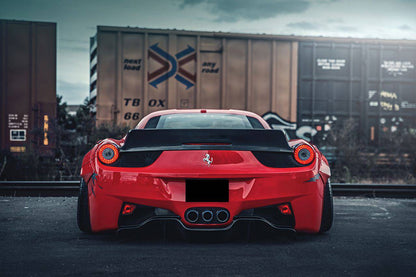 Carbonado 2010-2015 Ferrari 458 Coupe & Spider DE Style Rear Diffuser