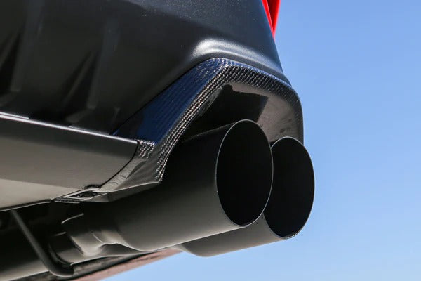 Remark Carbon Fiber Exhaust Finisher - Gloss Finish (2022+ Subaru WRX)