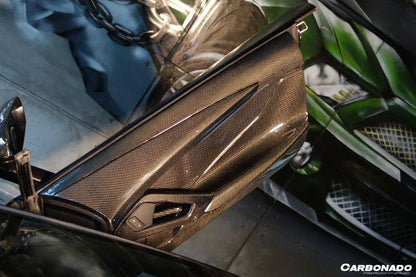 Carbonado 2011-2016 Lamborghini Aventador LP700 Coupe  Roadster OEM Style Carbon Fiber Inner Door Panels