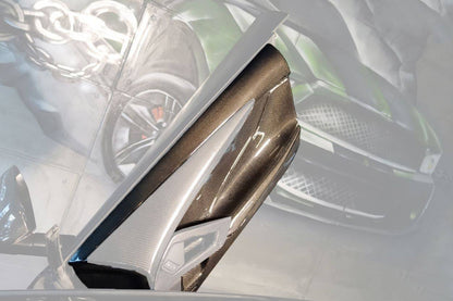 Reemplazo de puerta interior de fibra de carbono para Lamborghini Aventador LP700 LP740 Coupé Roadster Carbonado 2011-2016