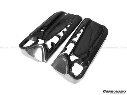Reemplazo de puerta interior de fibra de carbono para Lamborghini Aventador LP700 LP740 Coupé Roadster Carbonado 2011-2016