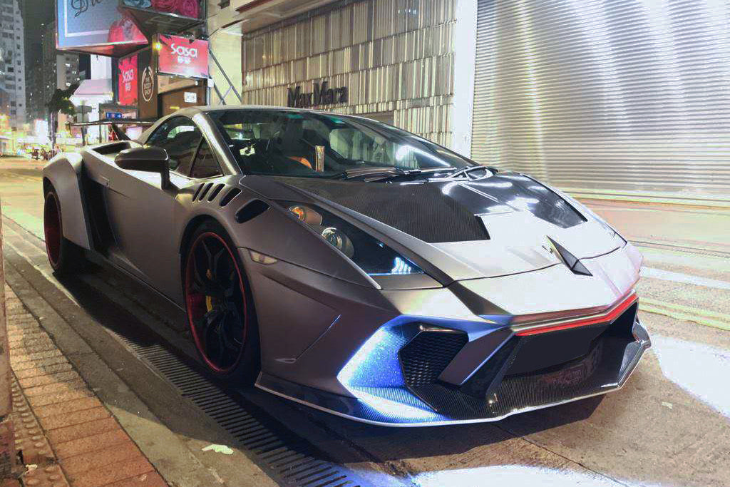 DarwinPRO IRON Style Wide Full Body Kit | 2004-2008 Lamborghini Gallardo Spyder
