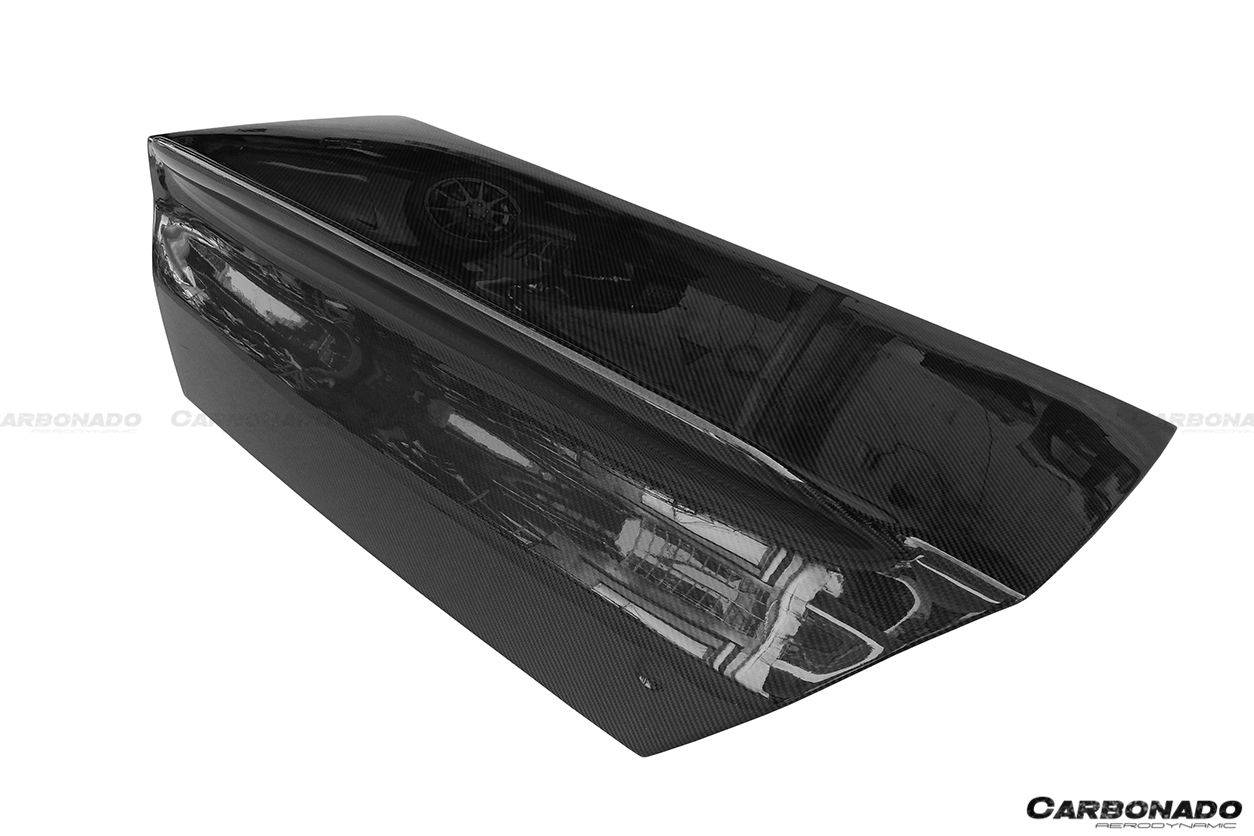 Carbonado 2003-2006 Mitsubishi Evo 7 8 9 DLK Style Carbon Fiber Trunk