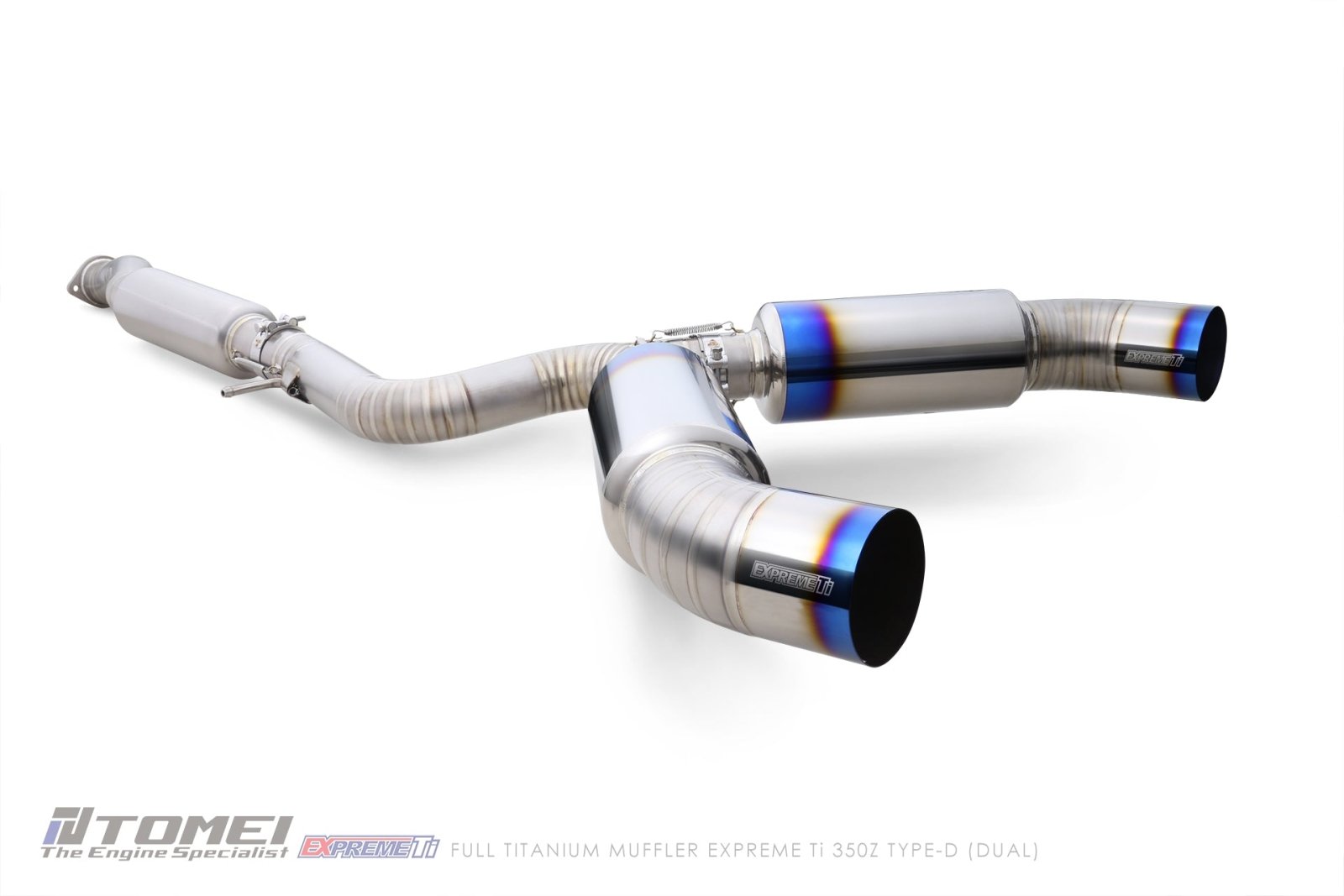 Tomei Titanium Cat-Back Exhaust System (Nissan 350Z) | JD Customs
