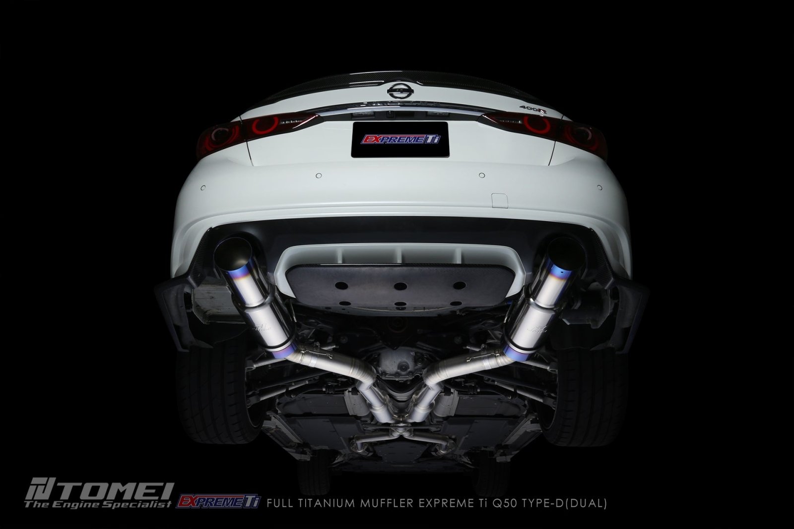 Tomei Titanium Dual Cat - Back Exhaust | 2014 - 2024 Infiniti Q50 (TB6090 - NS21E) - 5