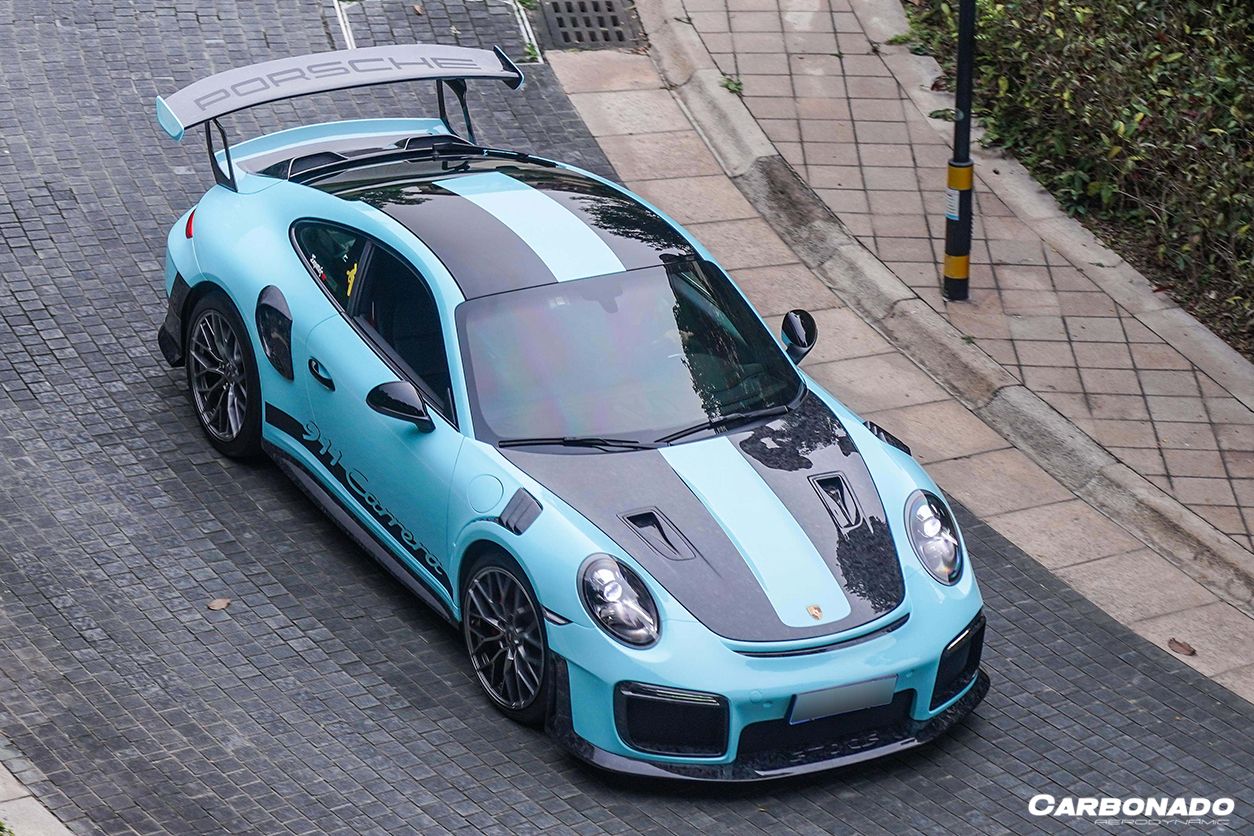 Kit de carrocería completa estilo Porsche 911 991.2 Carrera S GT2RS Carbonado 2016-2019