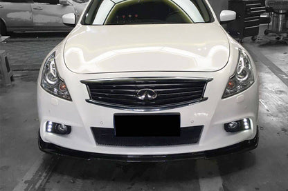 Carbonado 2010-2013 Infiniti G25 G37 Sedan EU Style Carbon Fiber Front Lip