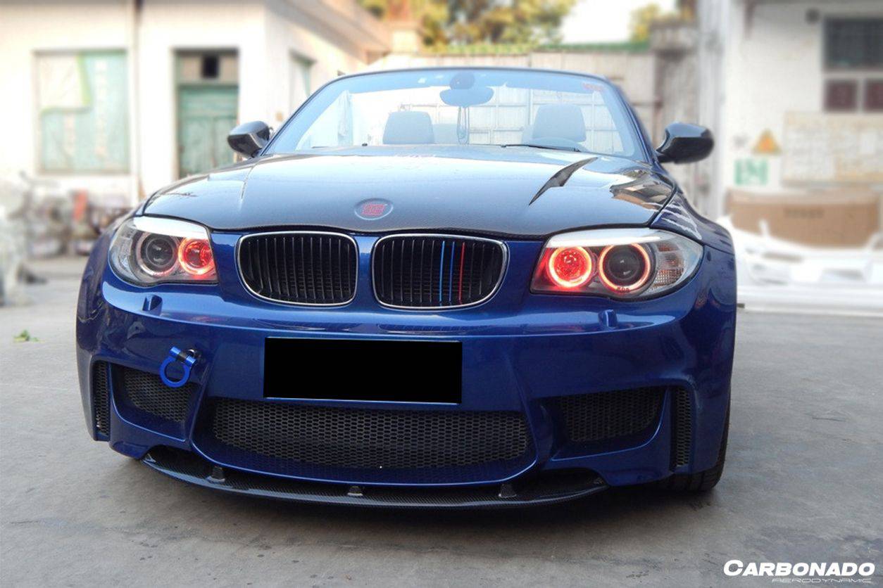 Carbonado 2008-2013 BMW E82 E88 1Series 1M Style Front Bumper