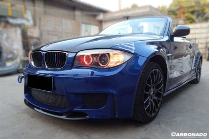Carbonado 2008-2013 BMW E82 E88 1Series 1M Style Front Bumper