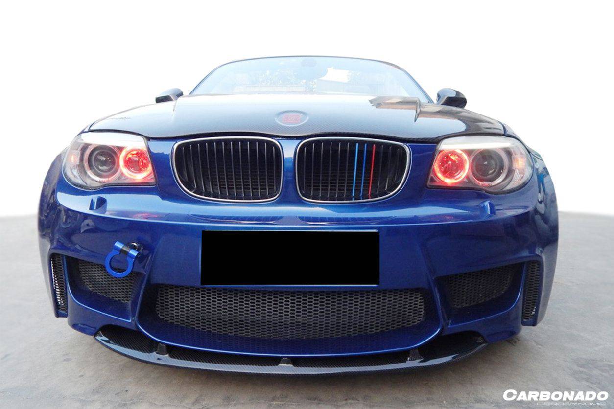 Carbonado 2008-2013 BMW E82 E88 1Series 1M Style Front Bumper