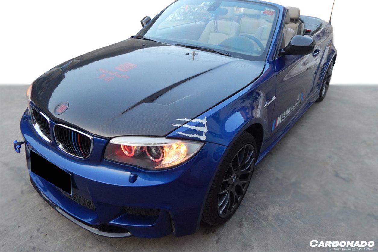 Carbonado 2008-2013 BMW E82 E88 1Series 1M Style Front Bumper