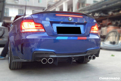 Carbonado 2008-2013 BMW E82 E88 1 Series 1M Style Rear Bumper