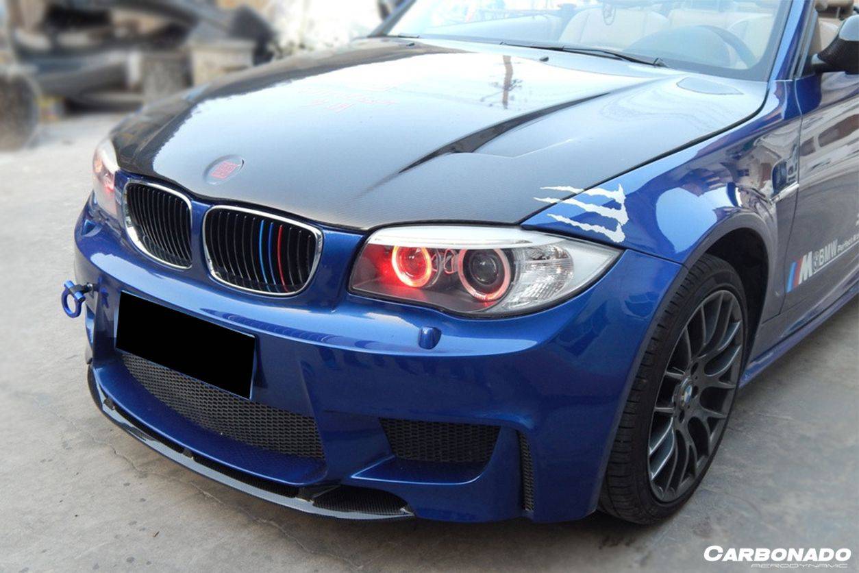 Carbonado 2008-2013 BMW E82 E88 1Series 1M Style Front Bumper