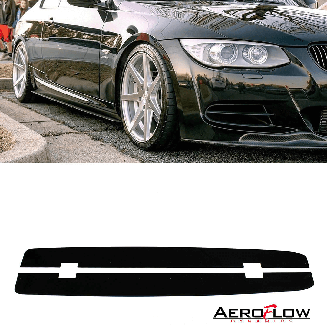 Aeroflow Dynamics Side Skirt Extensions (2007-2012 BMW 328i/335i Coupe/Vert)