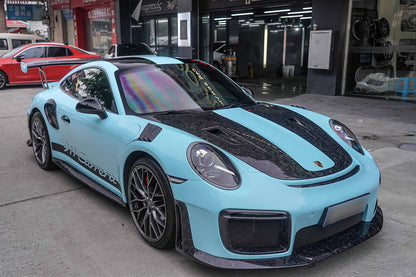 Carbonado 2013-2019 Porsche 991 Carrera    Targa S    4   4s GT2RS Style Carbon Fiber Hood