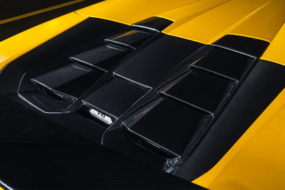 DarwinPRO OD Style Dry Carbon Engine Trunk Hood | 2019-2023 Lamborghini Huracan EVO Spyder