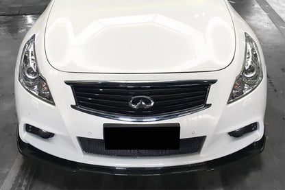 DarwinPRO EU Style Carbon Fiber Front Lip | 2010-2013 Infiniti G25 G37 Sedan