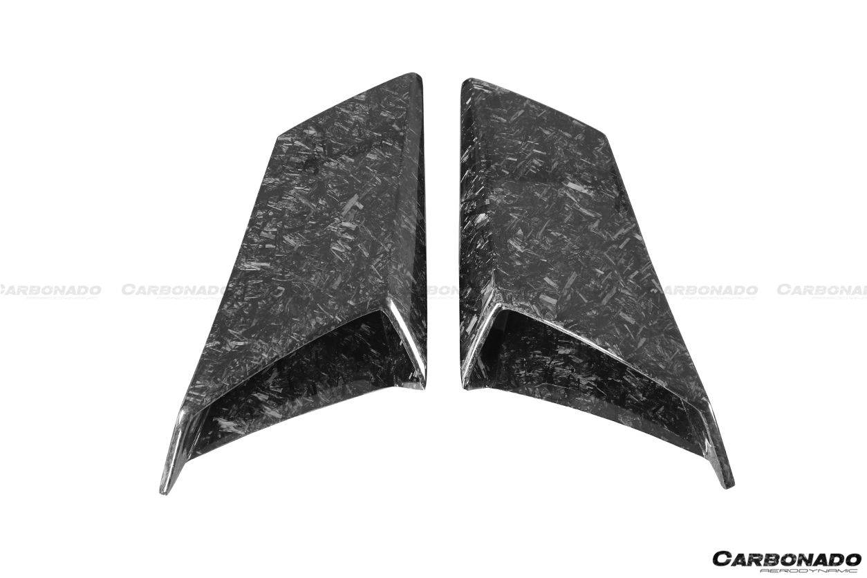 Entradas de aire de motor de fibra de carbono estilo OEM Lamborghini Aventador LP700 Coupé Carbonado 2011-2016