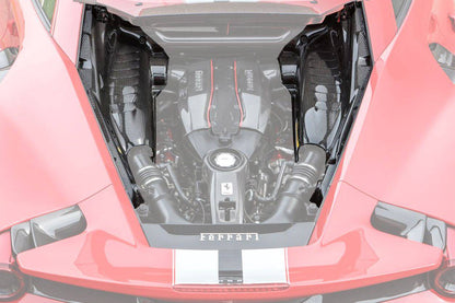 Carbonado 2015-2023 Ferrari 488 GTB Pista  F8 Dry Carbon Fiber Engine Bay Panels With Heat Protection