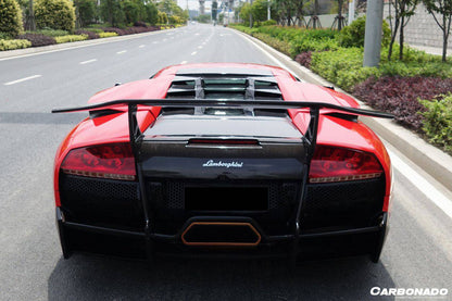 Carbonado 2001-2010 Lamborghini Murcielago LP640  LP670 SV Style Carbon Fiber Engine Trunk