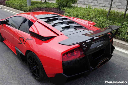 Carbonado 2001-2010 Lamborghini Murcielago LP640  LP670 SV Style Carbon Fiber Engine Trunk