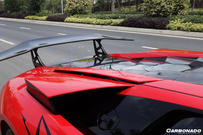 Carbonado 2001-2010 Lamborghini Murcielago LP640  LP670 SV Style Carbon Fiber Engine Trunk