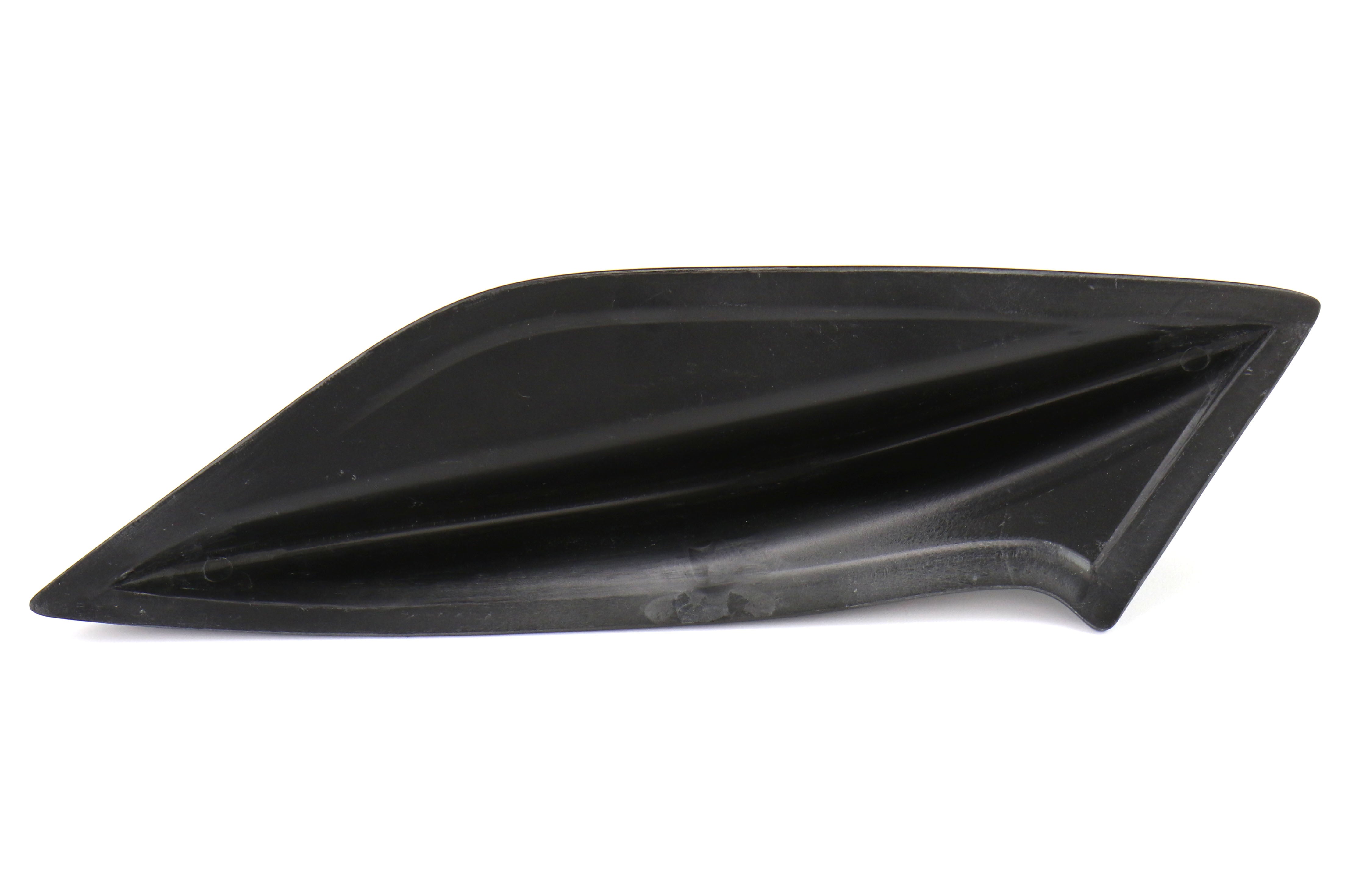 OLM STI Spoiler Side Fins - Crystal Black Silica / Raven - 2015-2021 Subaru WRX / STI - 5