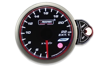 Prosport 2-1/16" Halo-Exhaust Gas Temperature Gauge