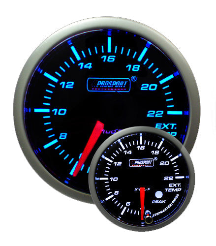 Prosport 2-1/16" Premium EGT Gauge Blue/White