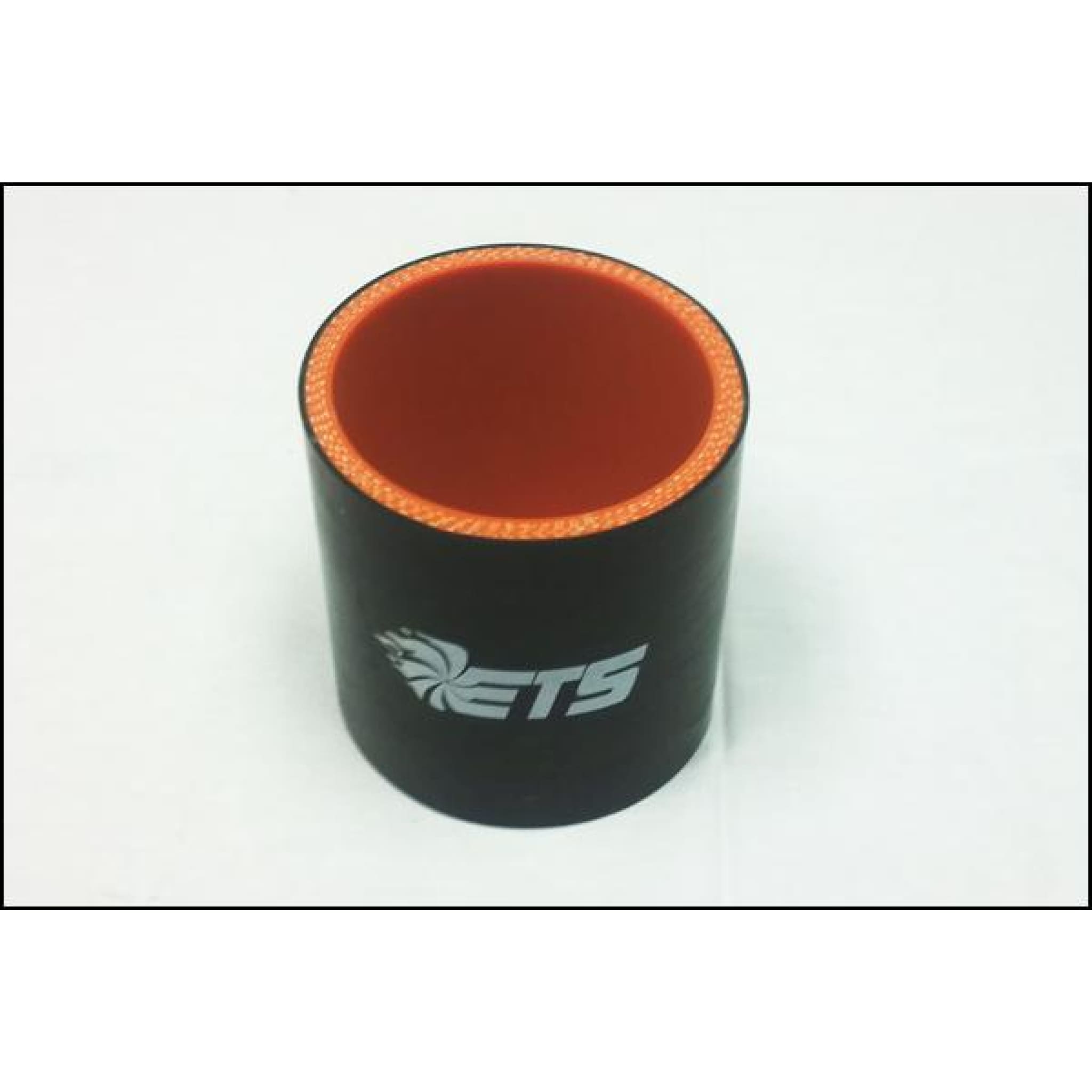 ETS 1.375" Straight Black Silicone Coupler