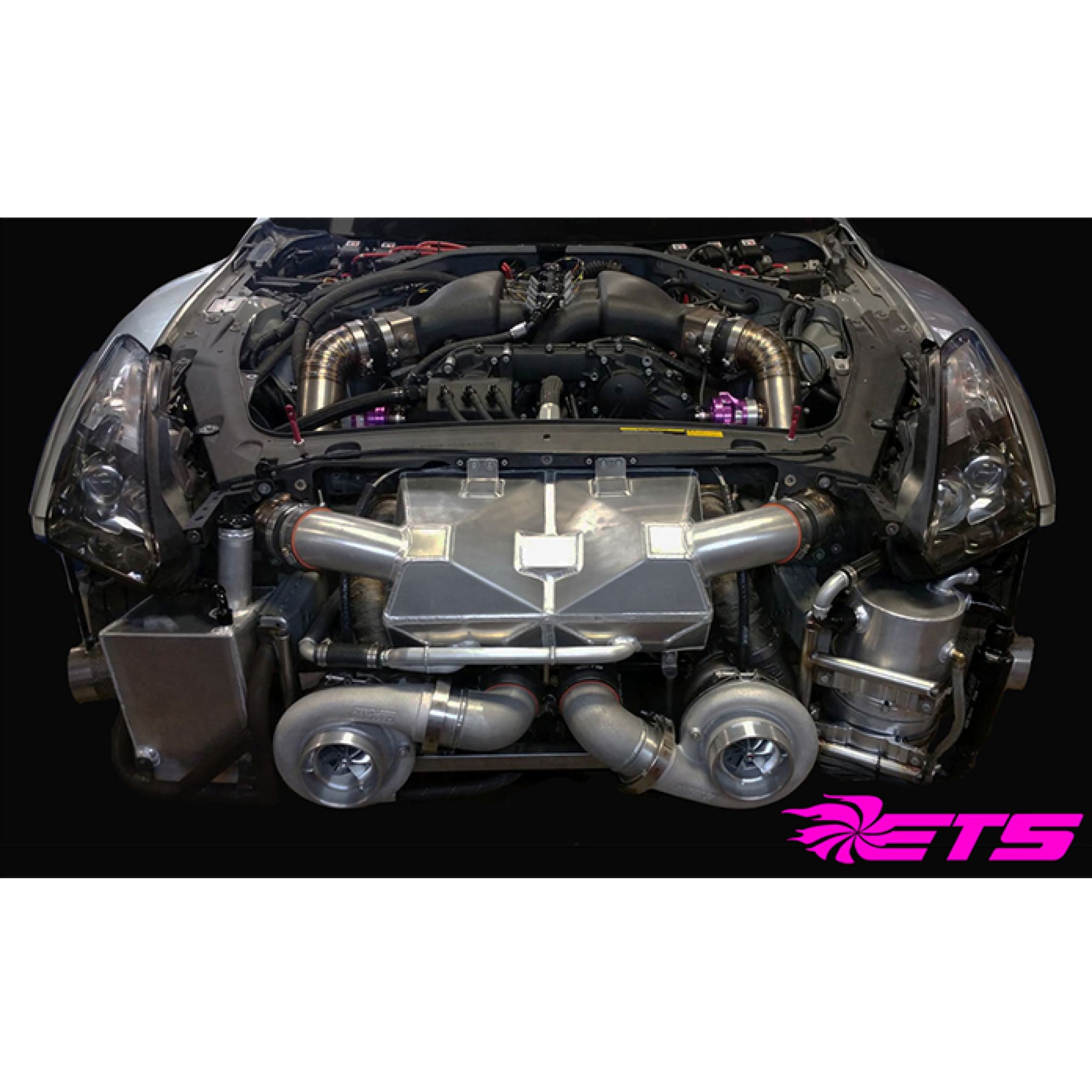 ETS 2008+ Nissan GTR Front Facing Drag Turbo Kit (300-10-TK-121)