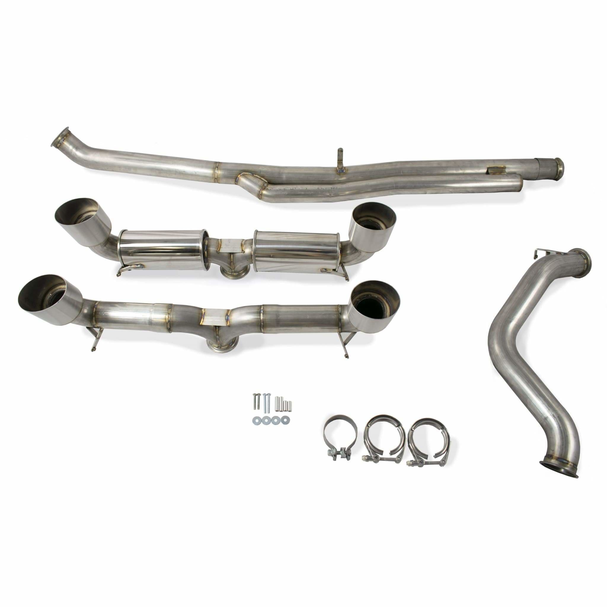 ETS Extreme Exhaust System (No Mufflers) (Focus RS)
