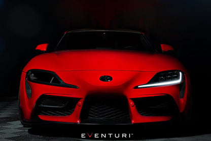 Eventuri Black Carbon Headlamp Race Duct (2020 - 2024 Toyota Supra A90) - Eventuri