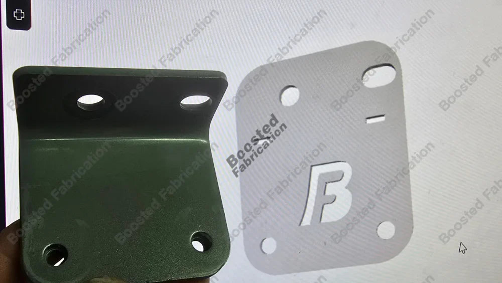 Boosted Fabrication Factory Subwoofer Enclosure Bracket | Mitsubishi Evo X - 2