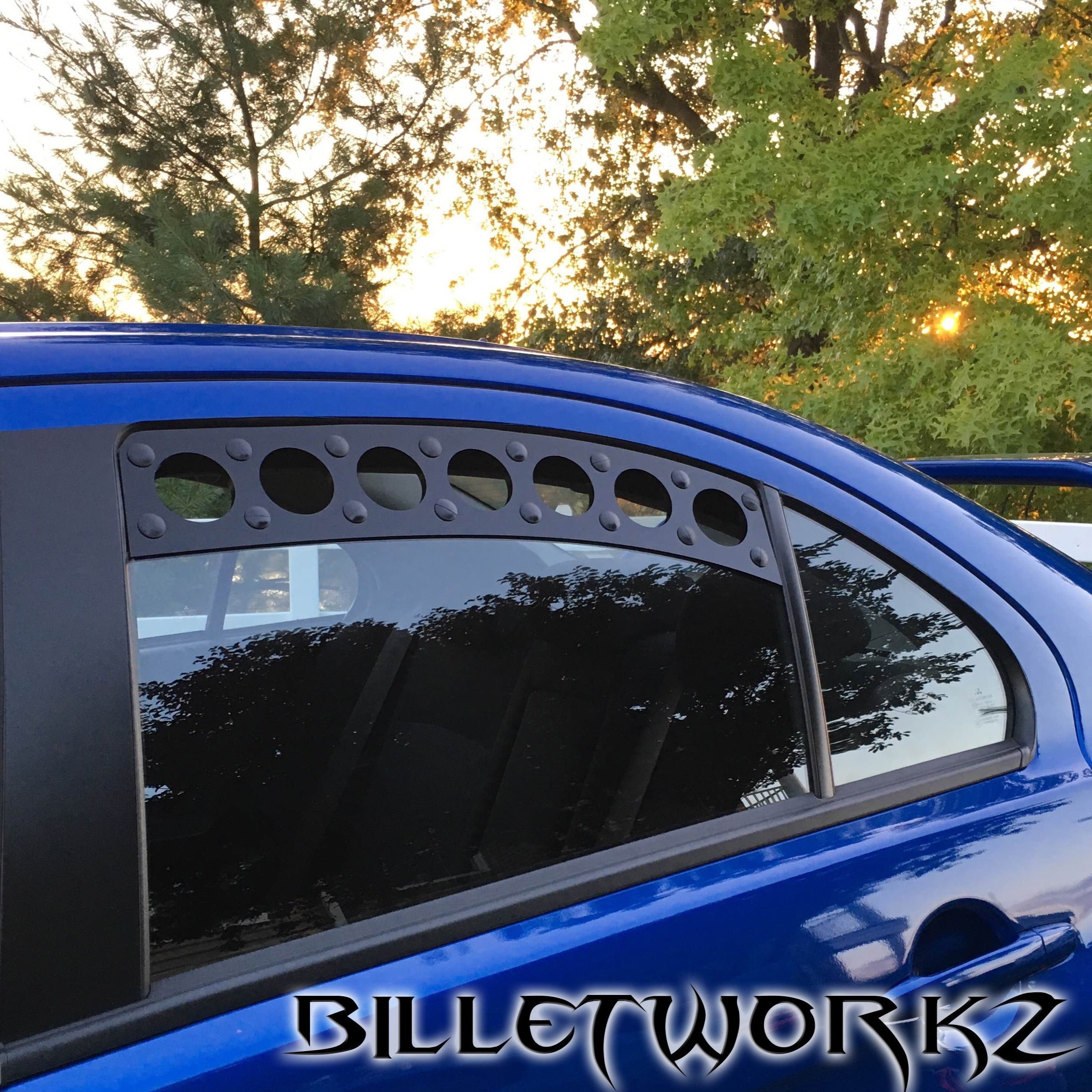 Billetworkz Window Vents Mitsubishi Lancer / Evo 2008-2015