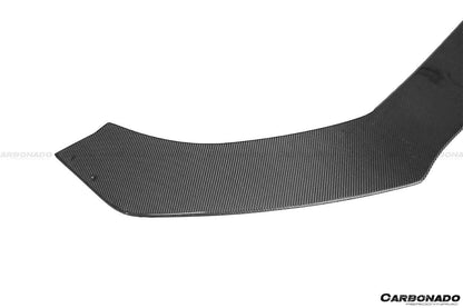 Carbonado 2013-2016 Audi S3 A3 Sline Sedan BKSS Style Carbon Fiber Front Lip With Under Board