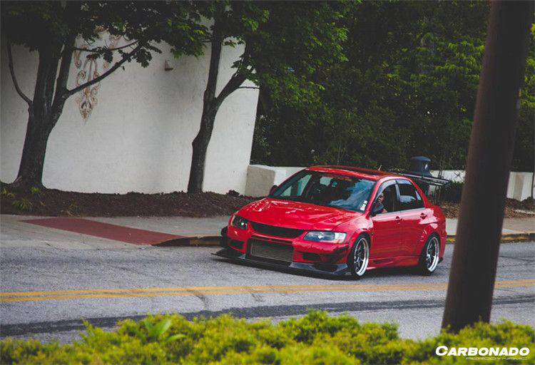 Carbonado VTC Style Front Bumper | 2003-2006 Mitsubishi Evo 7/8/9