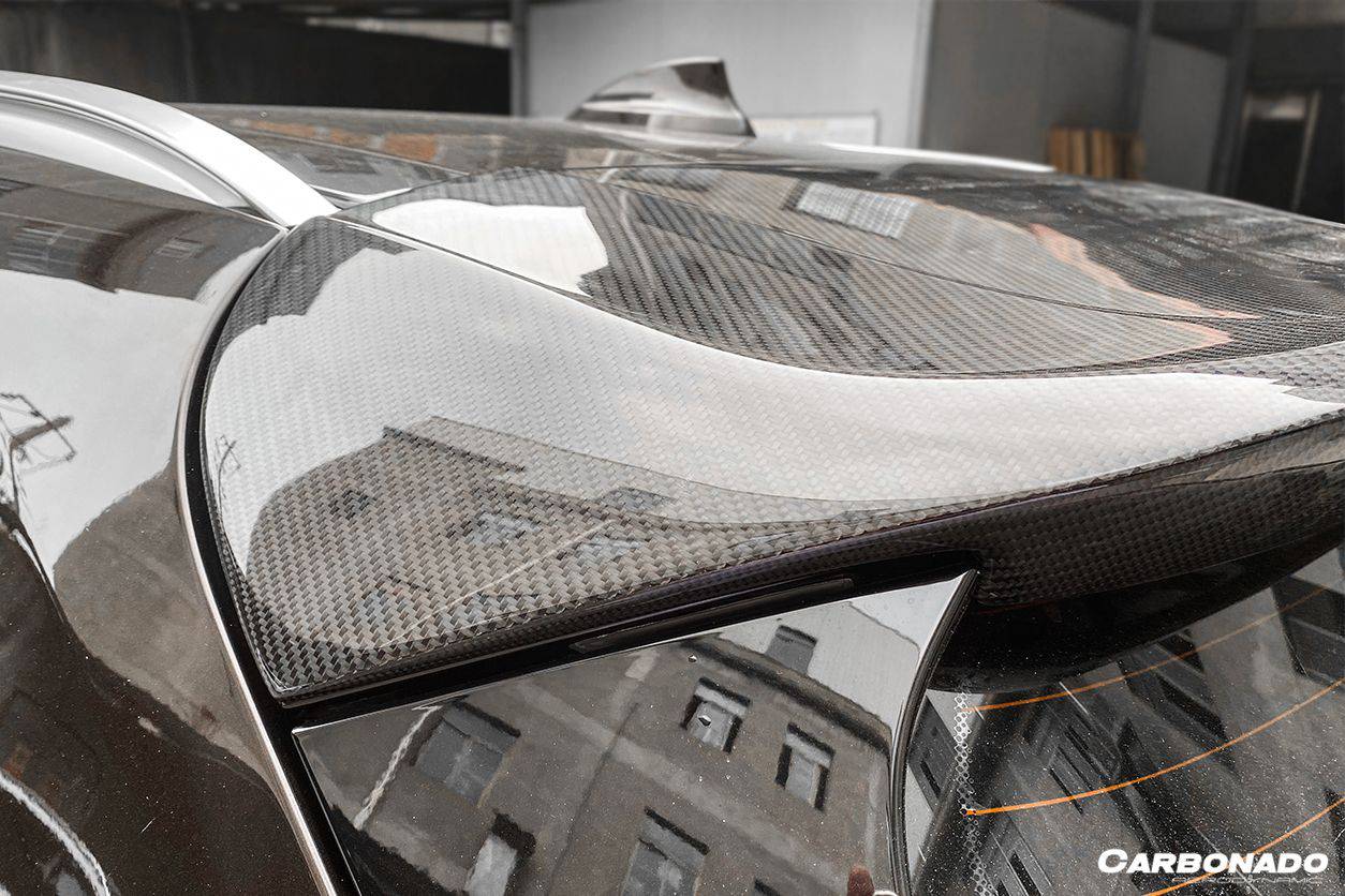 Carbonado 2014-2018 BMW X5 F15 VS Style Carbon Fiber Roof Spoiler