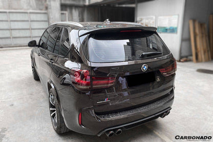Carbonado 2014-2018 BMW X5 F15 VS Style Carbon Fiber Roof Spoiler
