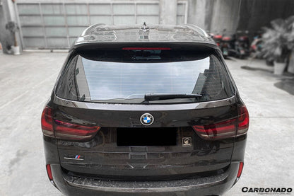 Carbonado 2014-2018 BMW X5 F15 VS Style Carbon Fiber Roof Spoiler