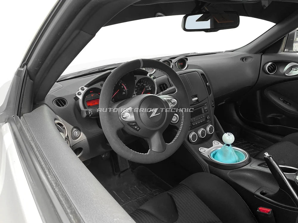 Envoltura de volante técnica interior de automóvil (Nissan 370Z)