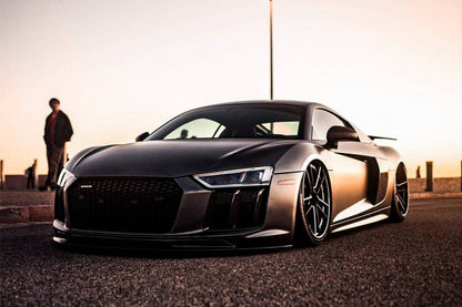 Carbonado 2016-2019 Audi R8 VRS Style Carbon Fiber Front Lip