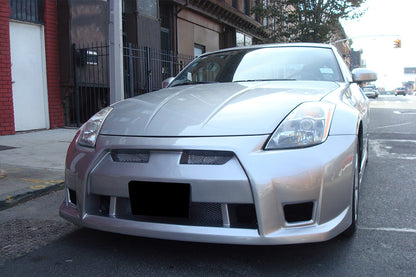 Parachoques delantero estilo Nissan 350Z GTR Carbonado 2003-2008