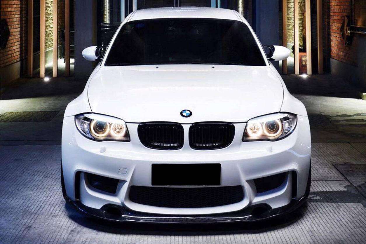 Carbonado 2008-2013 BMW E82 E88 1M RZ Style Carbon FIber Front Lip