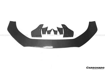 Carbonado 2013-2016 Audi S3 A3 Sline Sedan BKSS Style Carbon Fiber Front Lip With Under Board