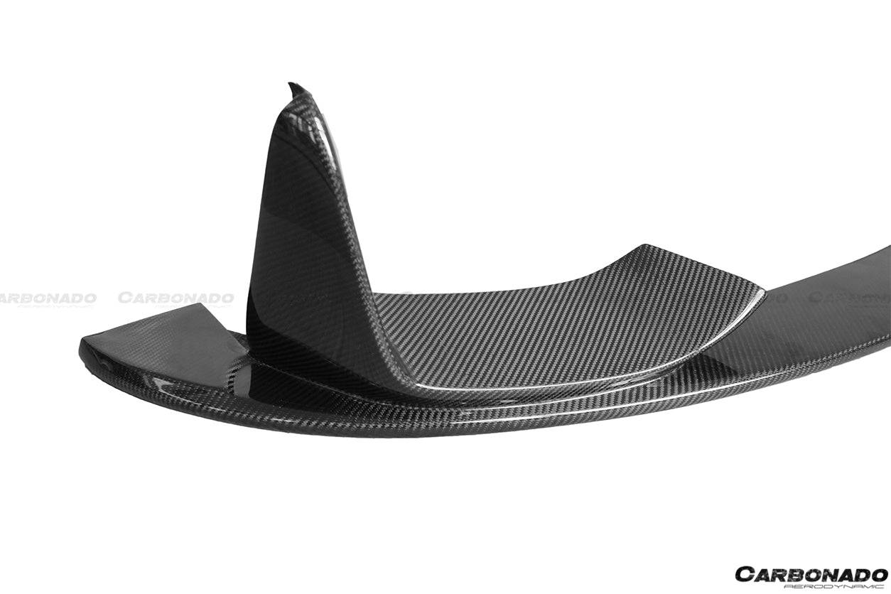 Carbonado 2014-2020 BMW M3 F80 M4 F82 MP Style Carbon Fiber Front Lip