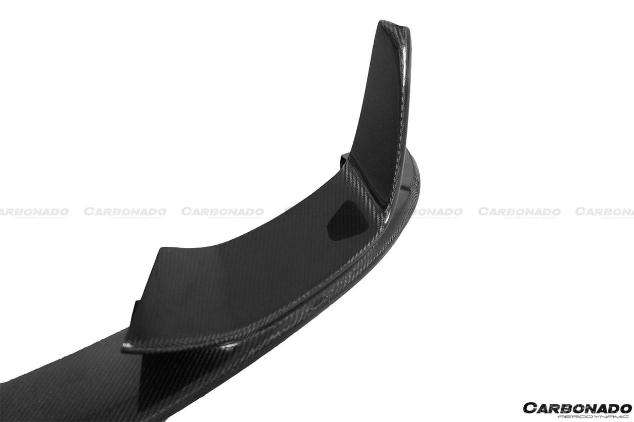 Carbonado 2014-2020 BMW M3 F80 M4 F82 MP Style Carbon Fiber Front Lip