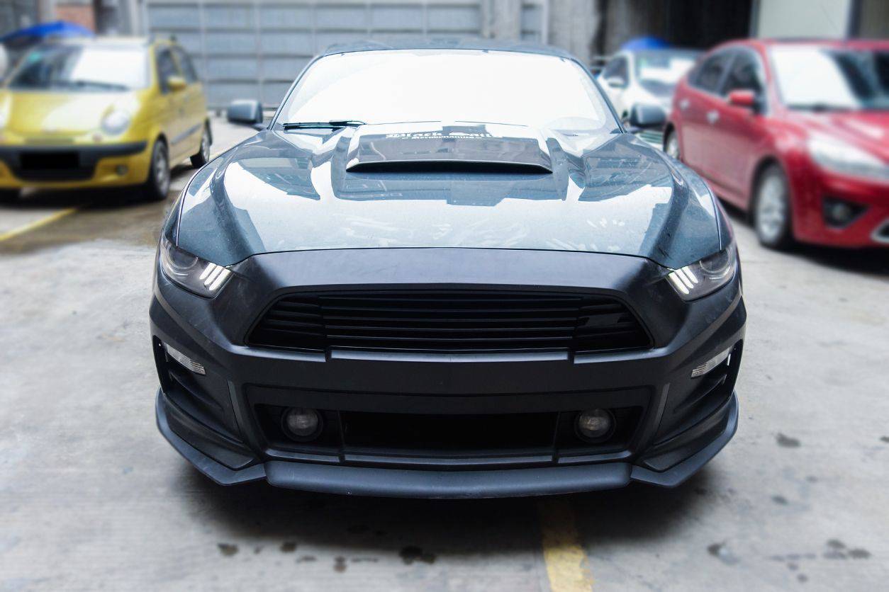 Carbonado 2015-2017 Ford Mustang Rsh Style Front Bumper