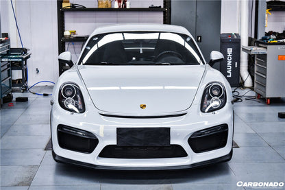 Carbonado 2012-2016 Porsche 981 Boxster | Cayman GT4 Style Front Bumper