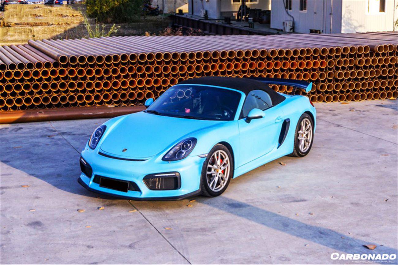 Carbonado 2012-2016 Porsche 981 Boxster | Cayman GT4 Style Front Bumper